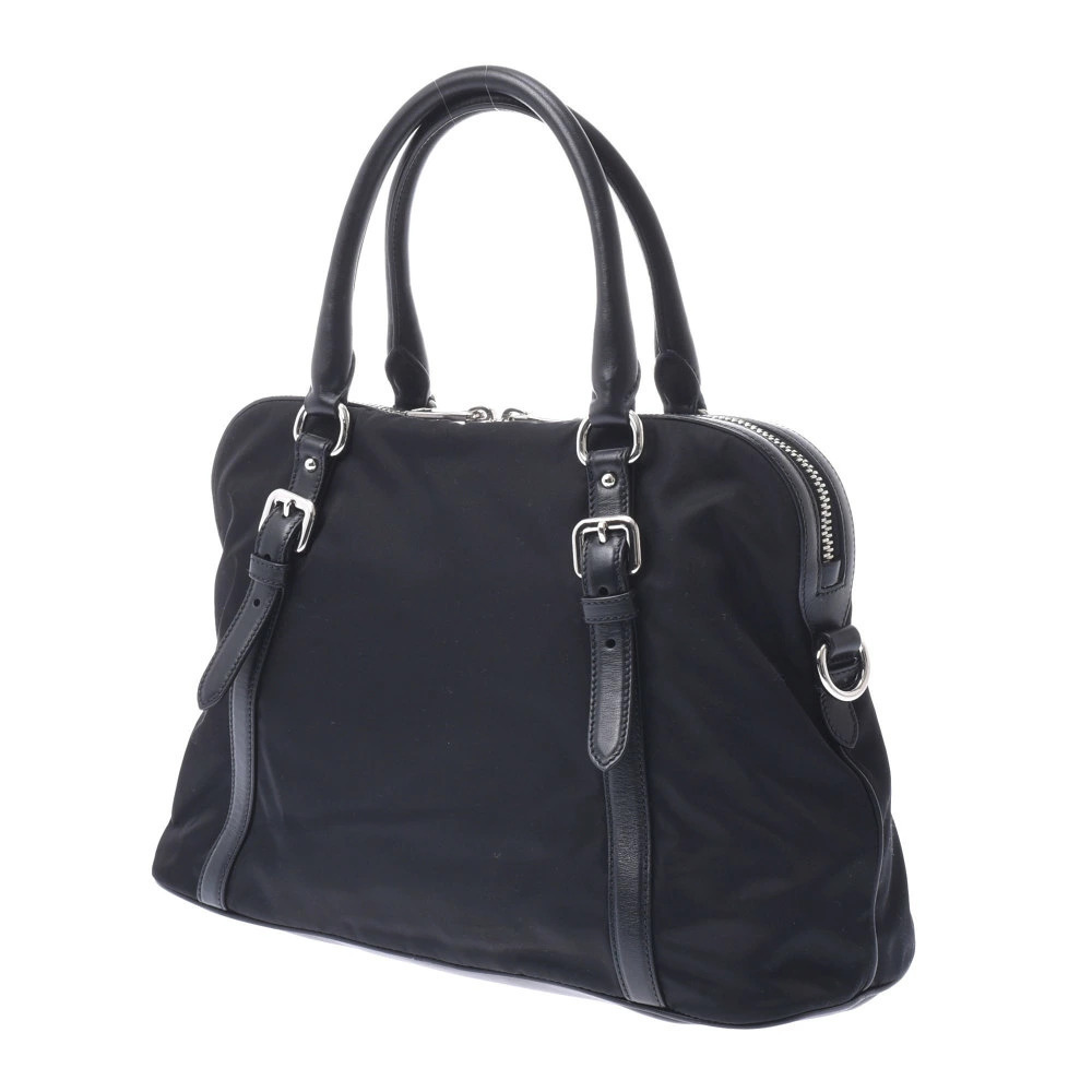 Prada Black Handbag Leather Bag Black
